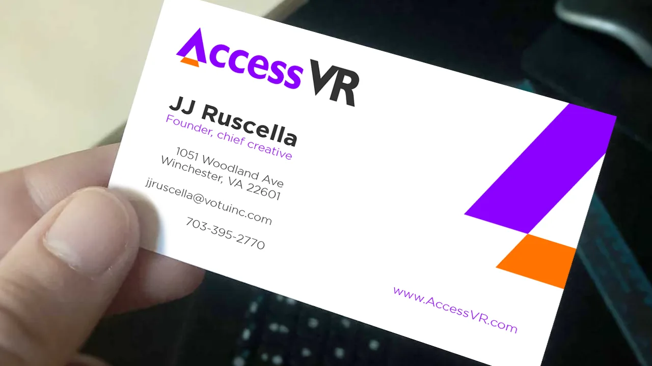 Business cards.
