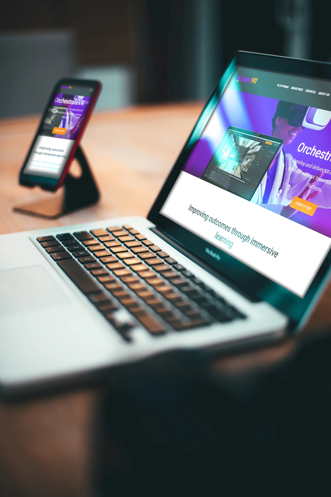 Website design.