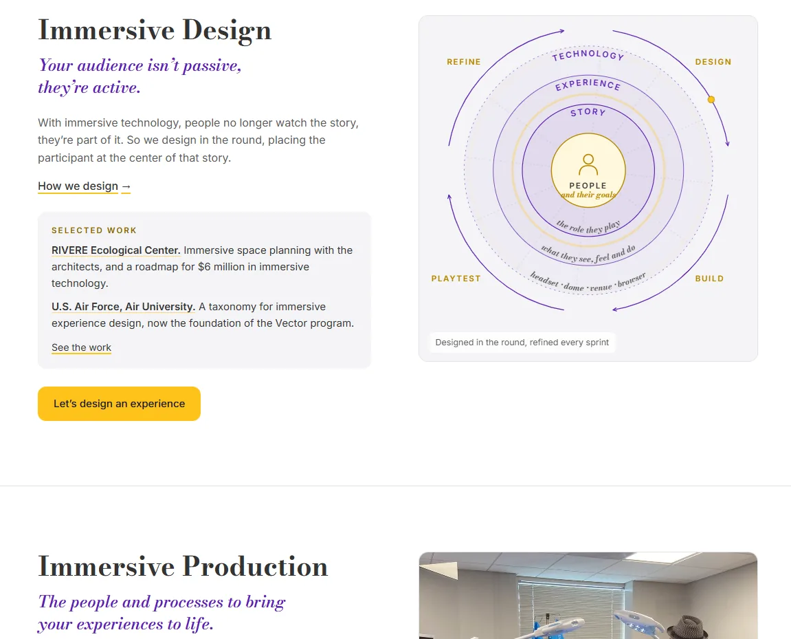 Design in the round: people at the center.