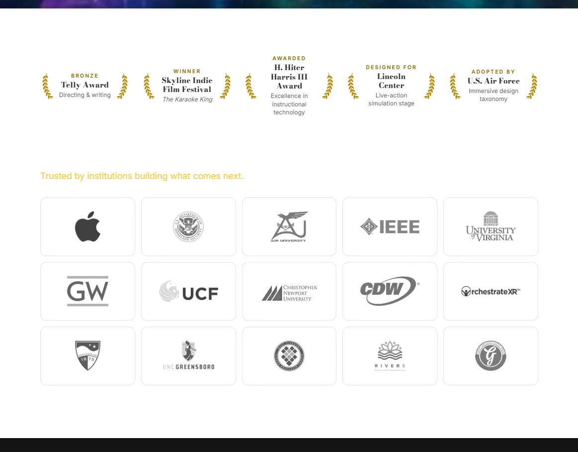 Website 2.0: proof at a glance.