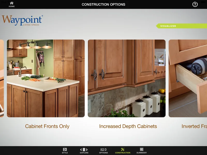 Construction options.